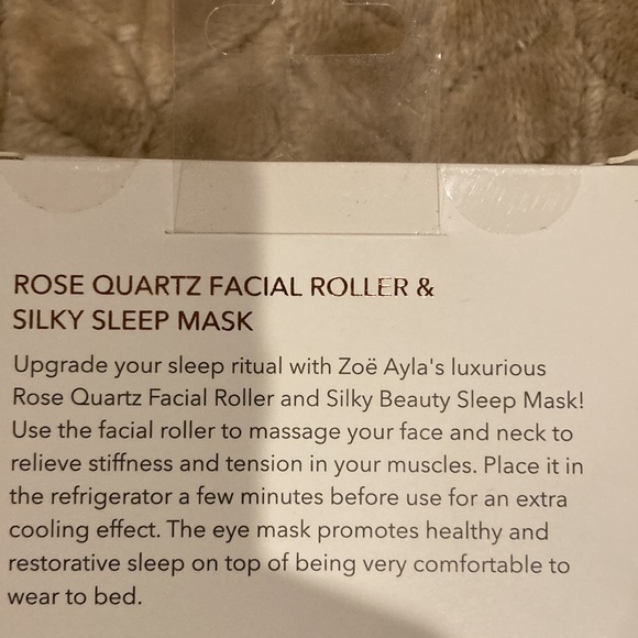 Facial Roller and sleep mask. NEW. - Picture 3 of 5